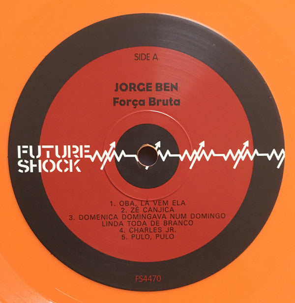 Fôrça Bruta (HALLOWEEN ORANGE VINYL) | Mint (M) Mint (M)-Classic Vinyl Record