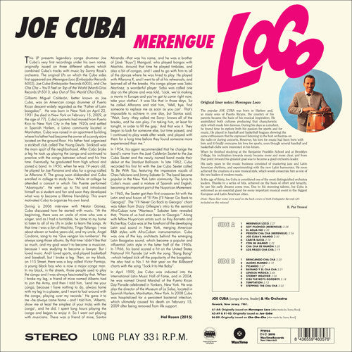 Merengue Loco (VINYL) |-Classic Vinyl Record