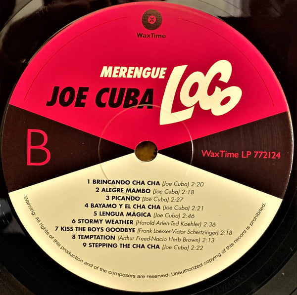 Merengue Loco (VINYL) |-Classic Vinyl Record