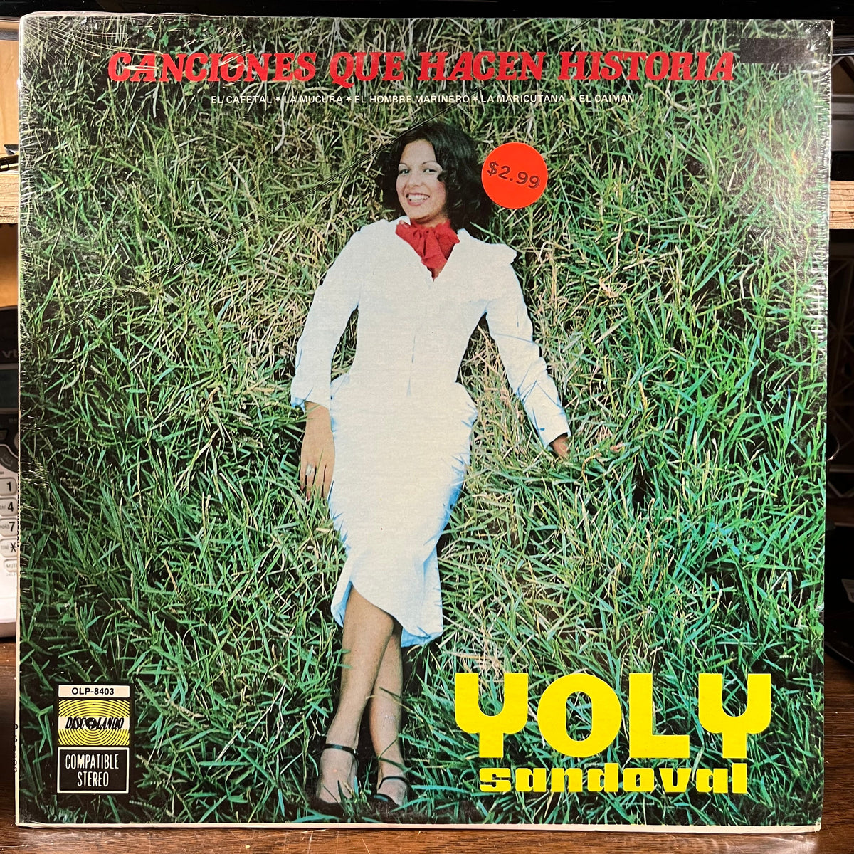 Yoly Sandoval - Canciones Que Hacen Historia (VINYL) | Mint (M)-Classic Vinyl Record