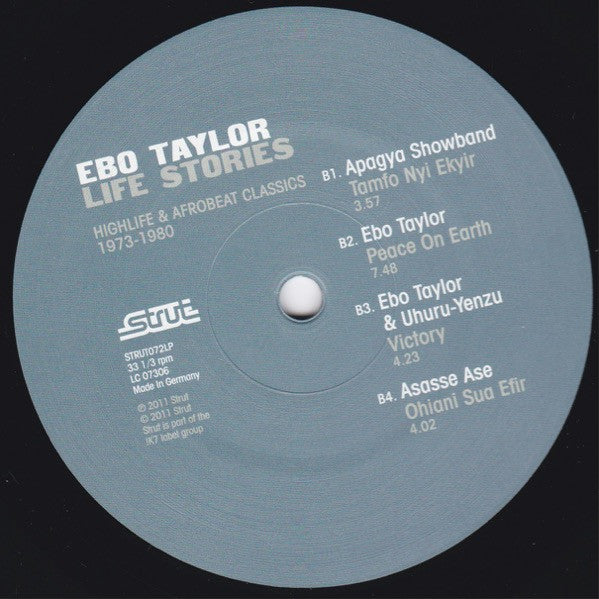 Ebo Taylor - Life Stories (Highlife & Afrobeat Classics 1973-1980) | Mint (M) Mint (M)-Classic Vinyl Record