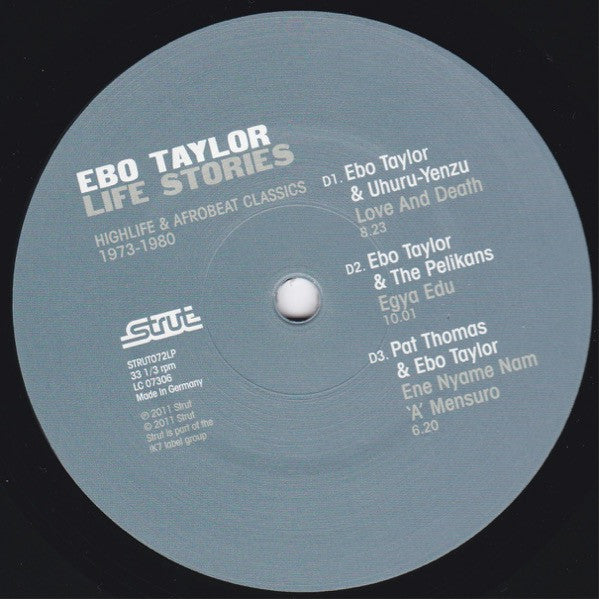 Ebo Taylor - Life Stories (Highlife & Afrobeat Classics 1973-1980) | Mint (M) Mint (M)-Classic Vinyl Record