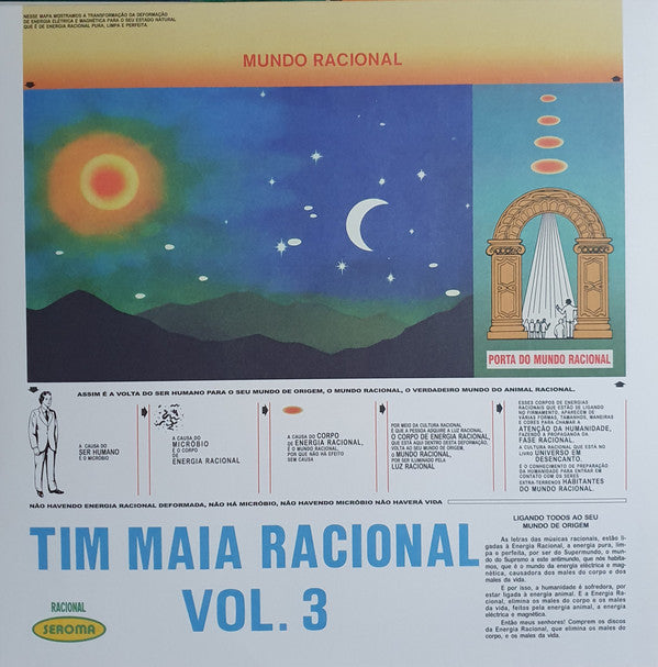 Tim Maia - Racional Vol.3 (VINYL) | Mint (M) Mint (M)--Classic Vinyl Record