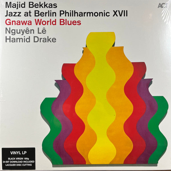 Majid Bekkas - Jazz At Berling Philharmonic XVII : Gnawa World Blues (VINYL) | Mint (M) Mint (M)--Classic Vinyl Record