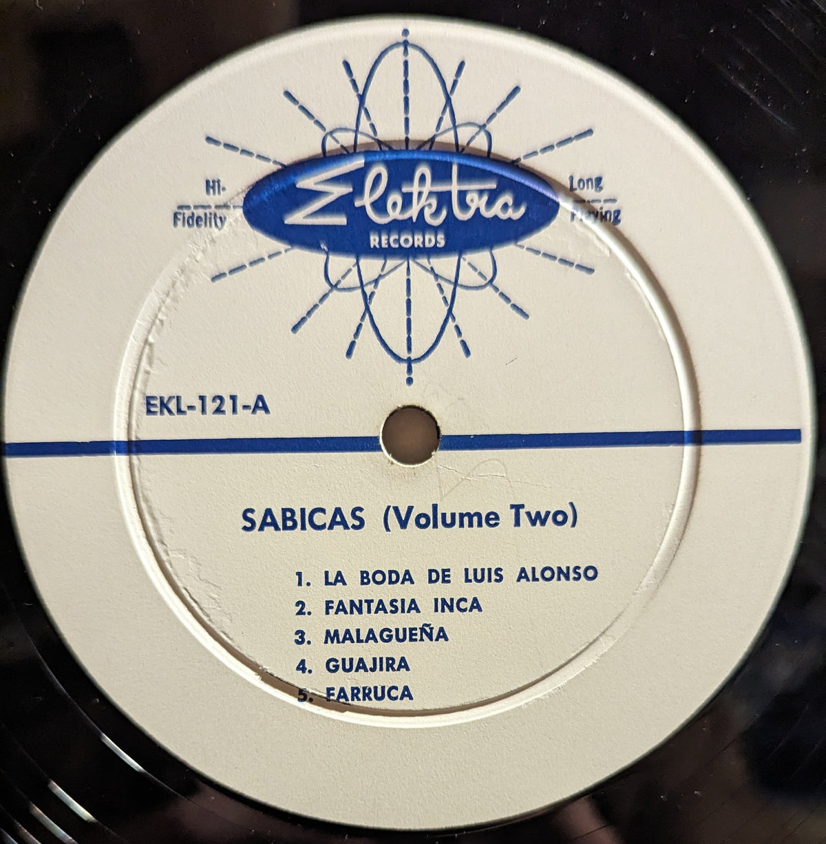 Sabicas - The Greatest Flamenco Guitarist Volume II | Excellent (EX) Excellent (EX)--Classic Vinyl Record
