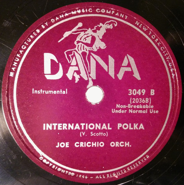 The Al Soyka Orchestra - Jolly Caballero / International Polka *78 RPM* |--Classic Vinyl Record