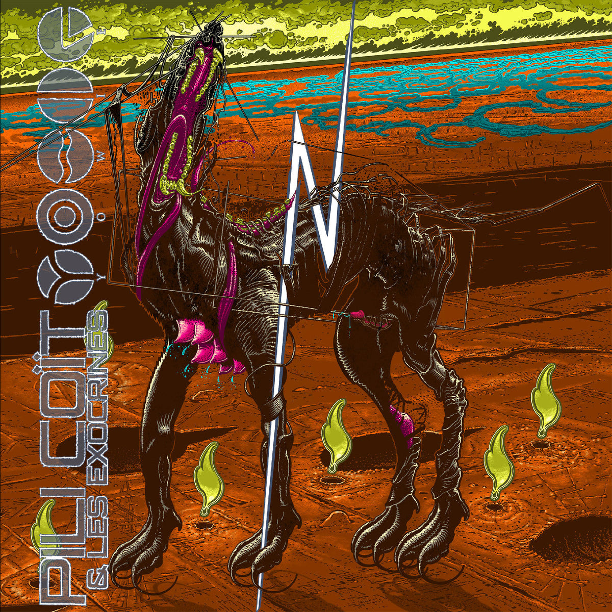 Yowie And Pili Coit - Split (7" VINYL) | Mint (M) Mint (M)-Classic Vinyl Record